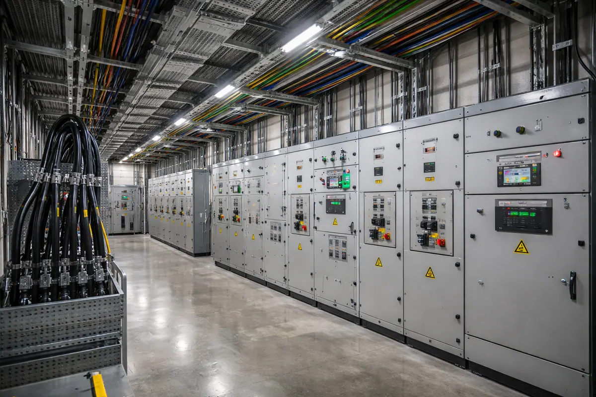 Instalación eléctrica industrial